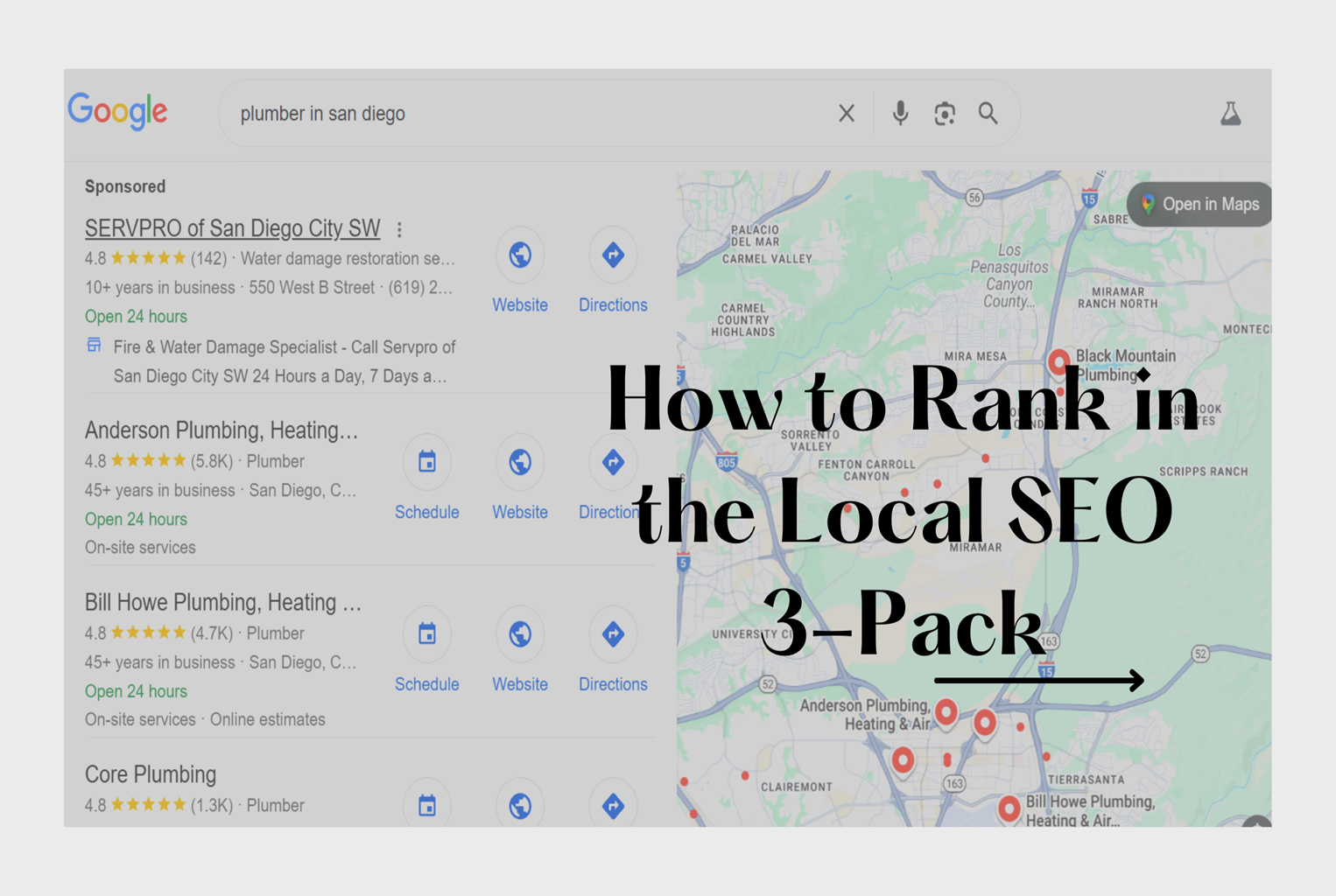 How to Rank in the Local SEO 3-Pack
