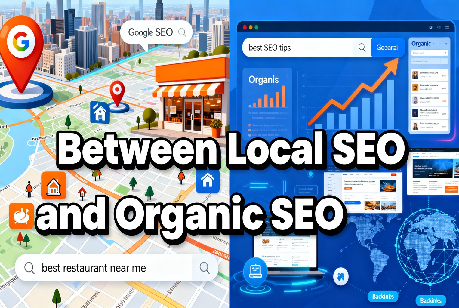Difference Between Local and Organic SEO