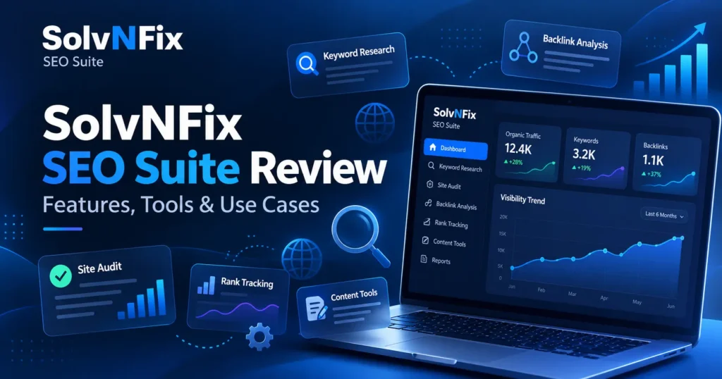 SolvNFix SEO Suite review