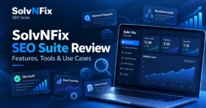 SolvNFix SEO Suite review